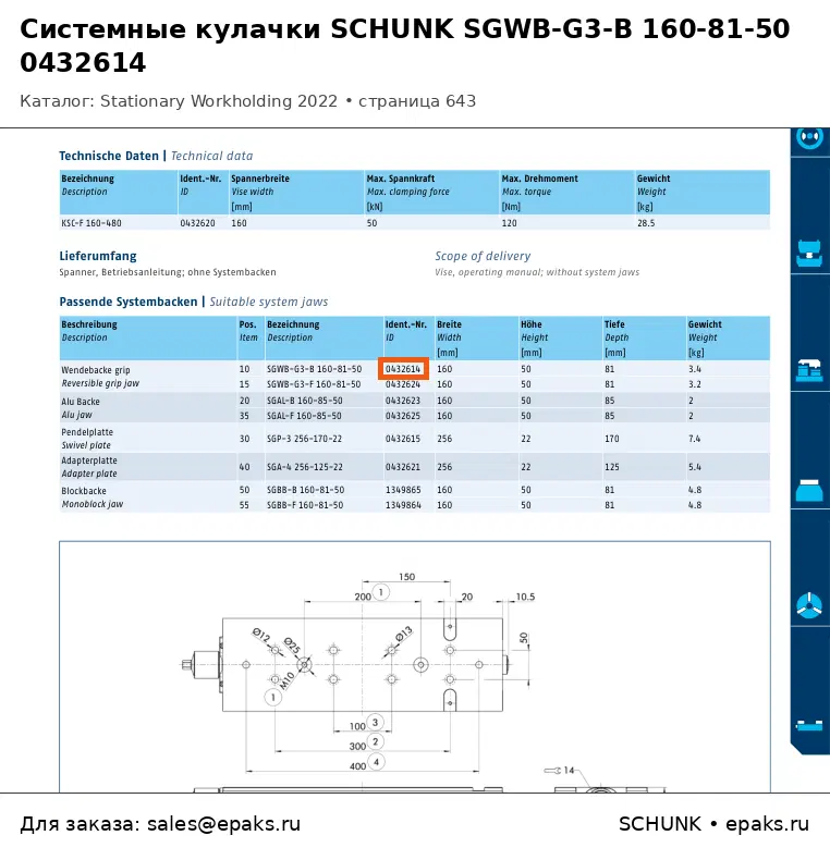 SCHUNK 0432614