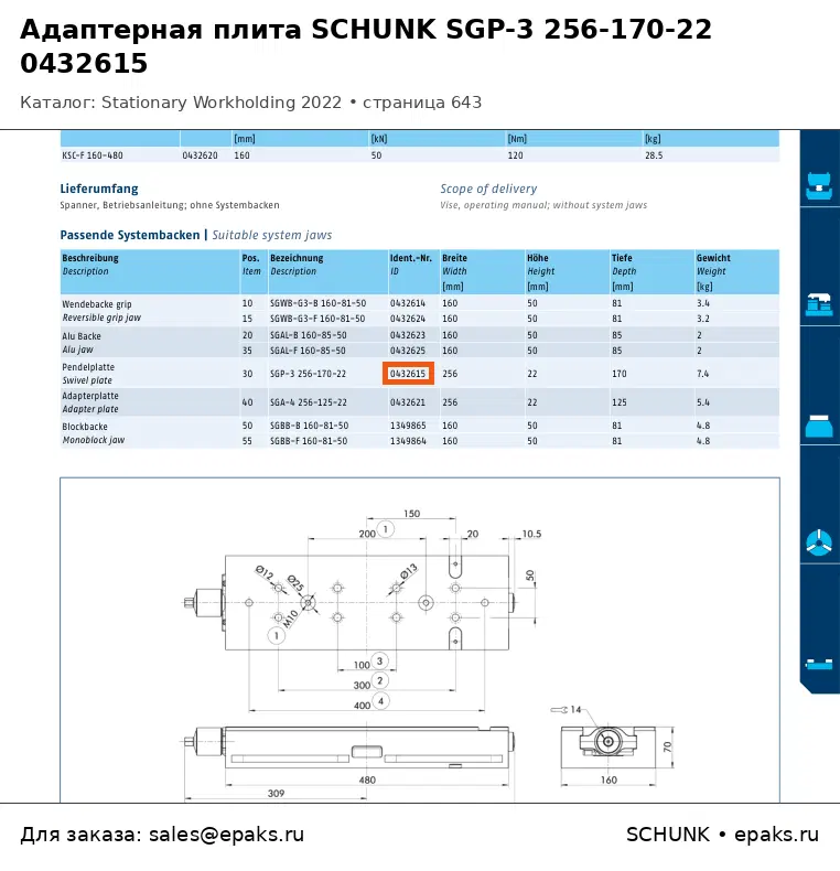 SCHUNK 0432615