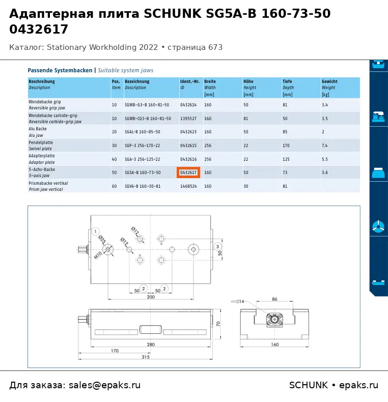 SCHUNK 0432617
