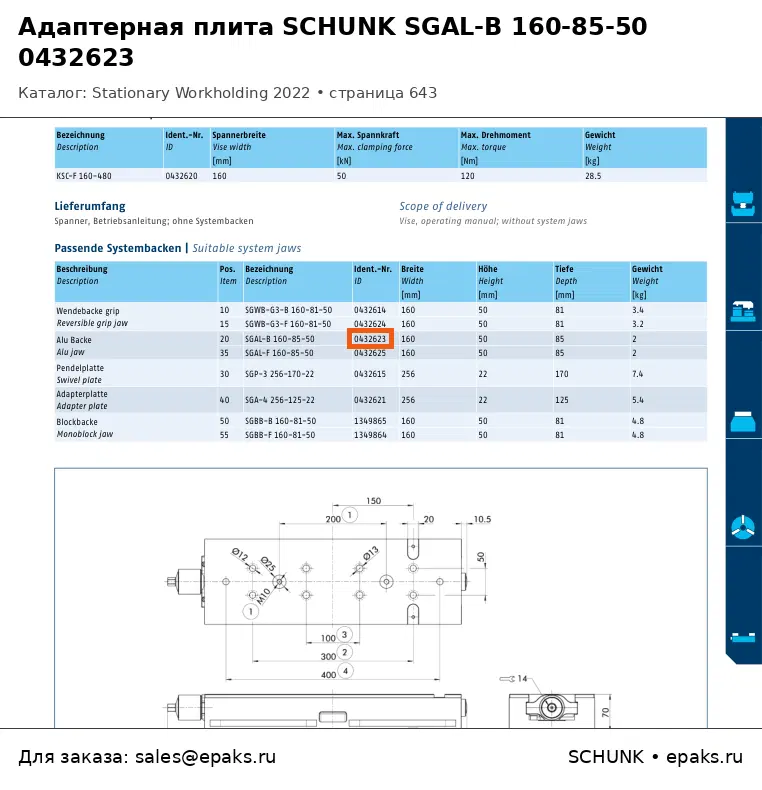 SCHUNK 0432623
