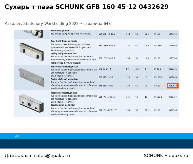 SCHUNK 0432629