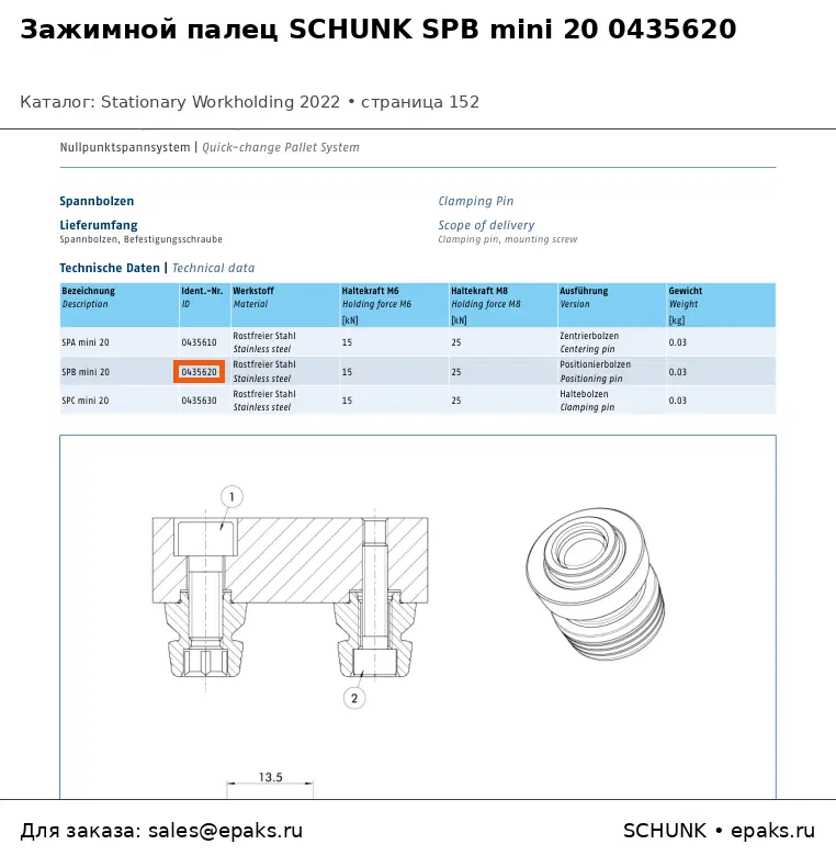 SCHUNK 0435620
