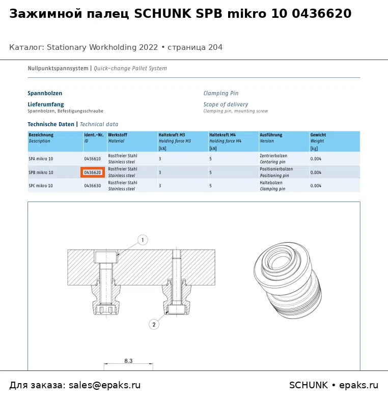 SCHUNK 0436620