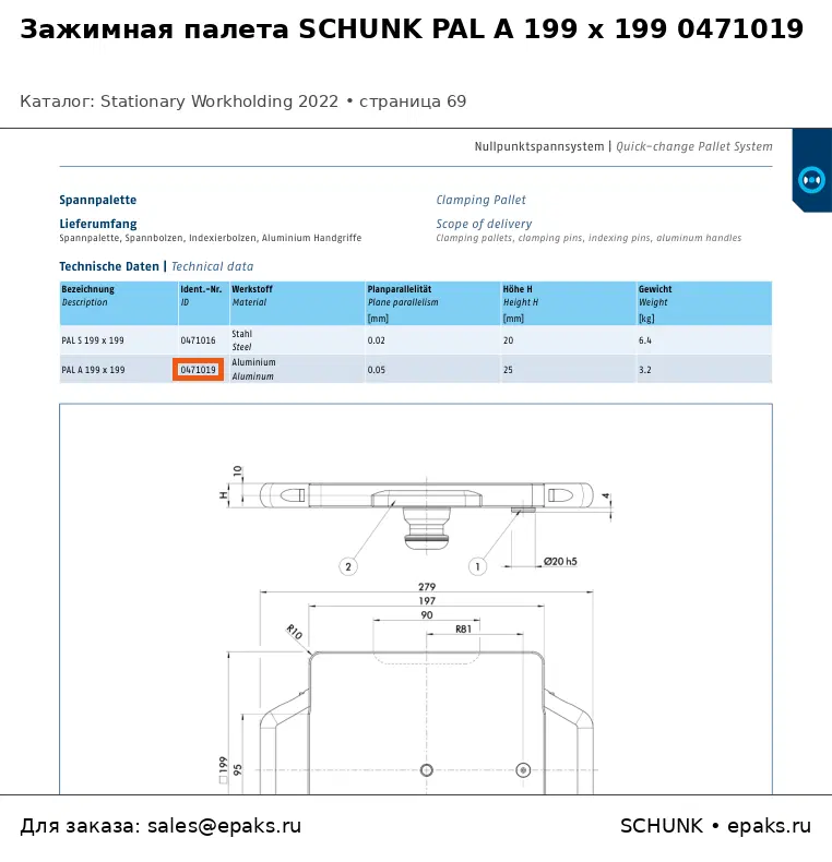 SCHUNK 0471019