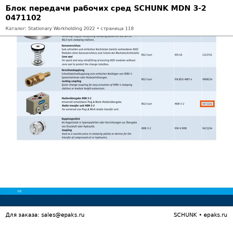 SCHUNK 0471102