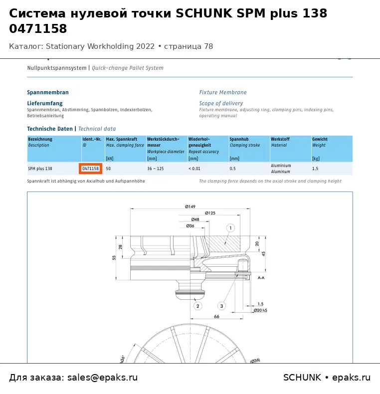 SCHUNK 0471158