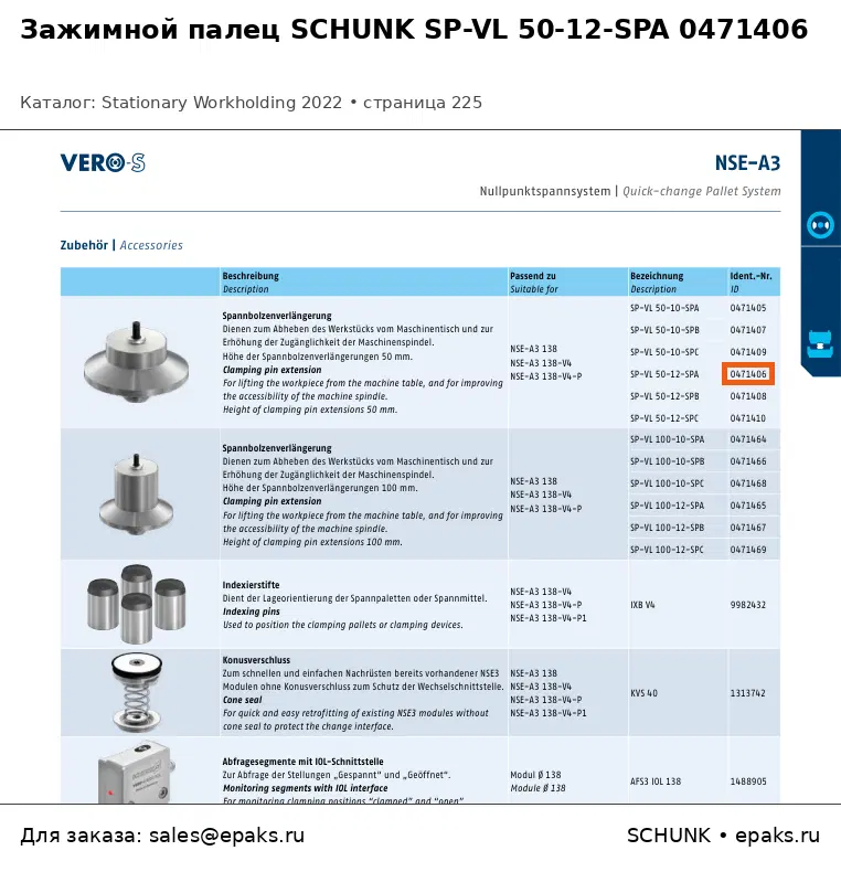 SCHUNK 0471406