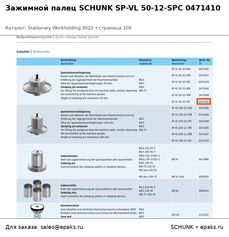 SCHUNK 0471410