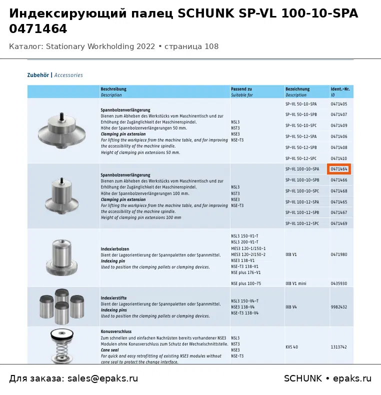 SCHUNK 0471464