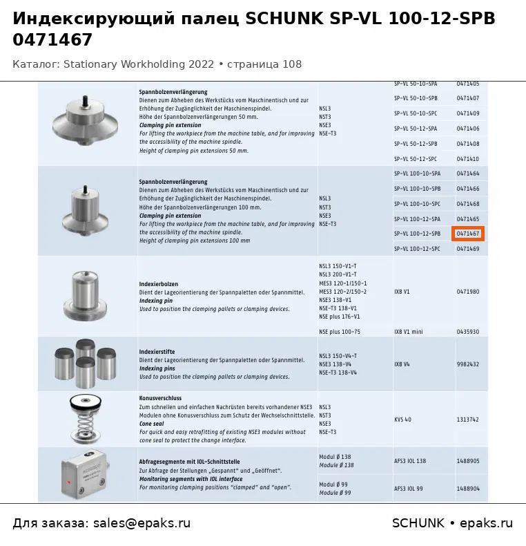 SCHUNK 0471467