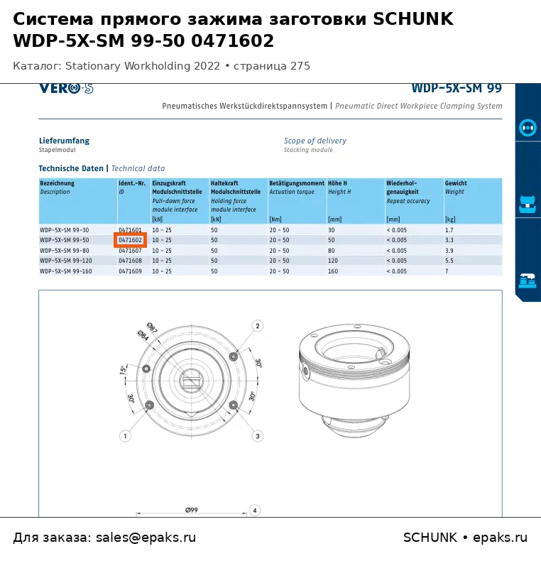 SCHUNK 0471602