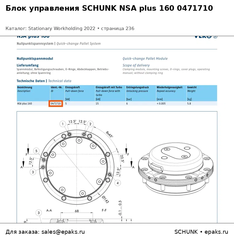 SCHUNK 0471710