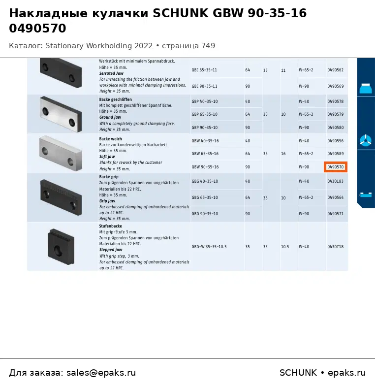 SCHUNK 0490570