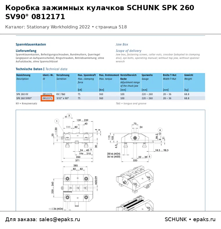 SCHUNK 0812171