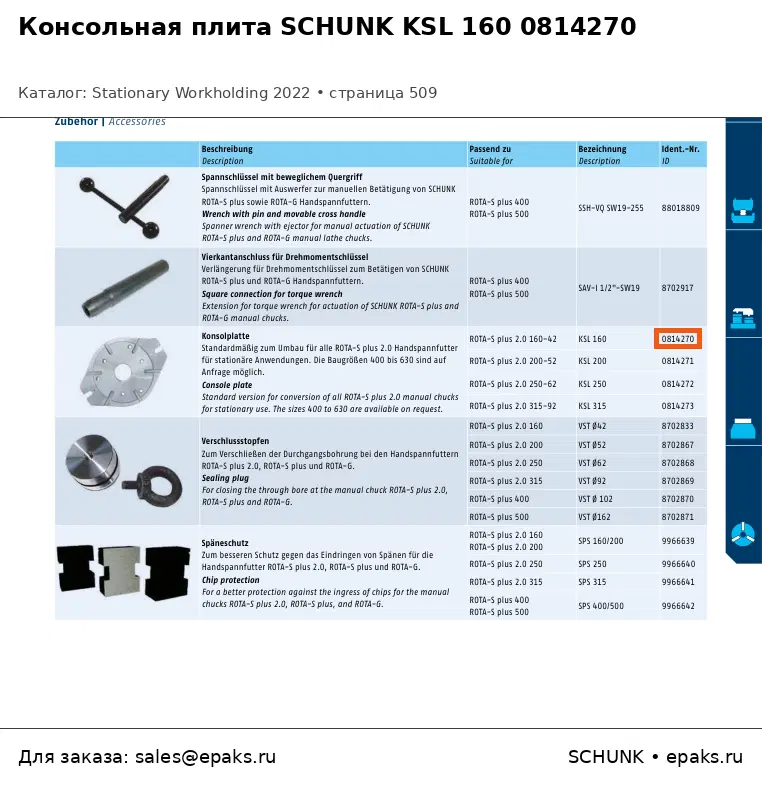 SCHUNK 0814270