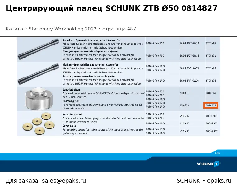 SCHUNK 0814827