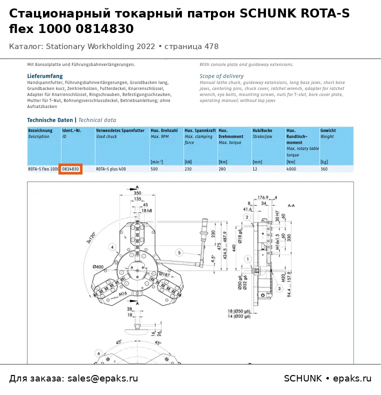 SCHUNK 0814830