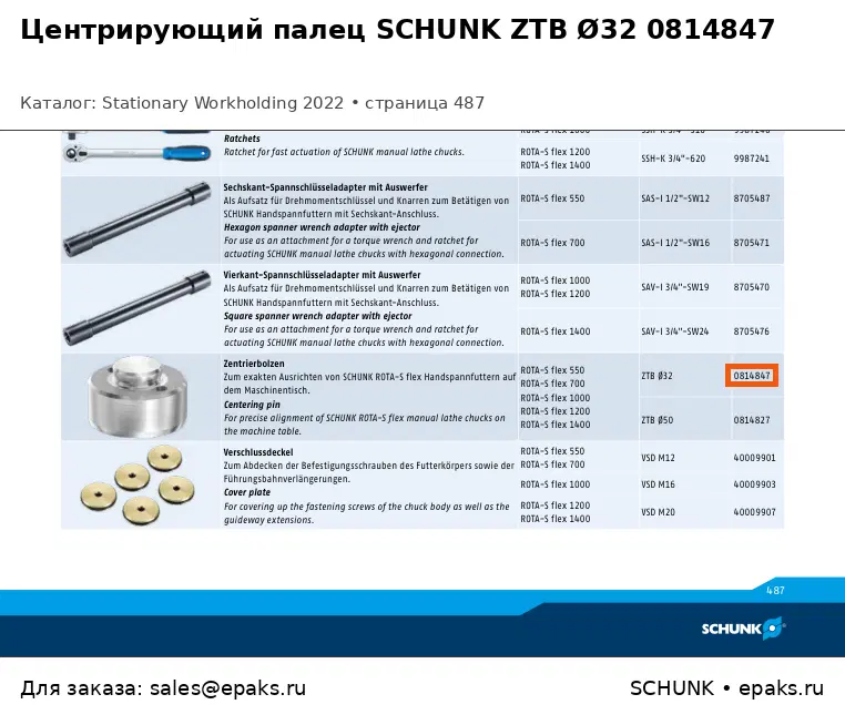 SCHUNK 0814847