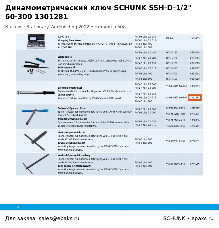 SCHUNK 1301281