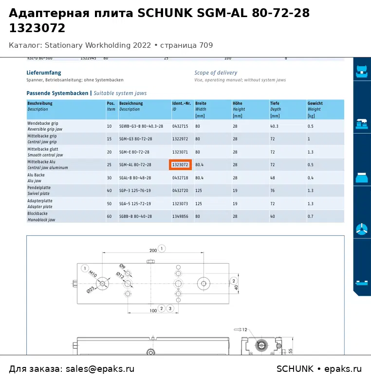 SCHUNK 1323072