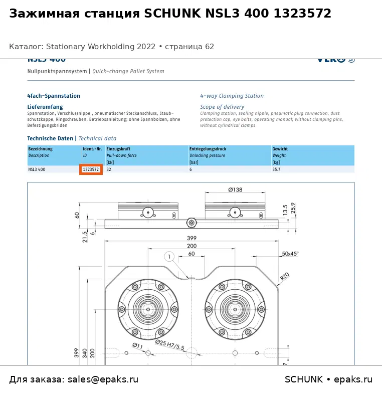 SCHUNK 1323572