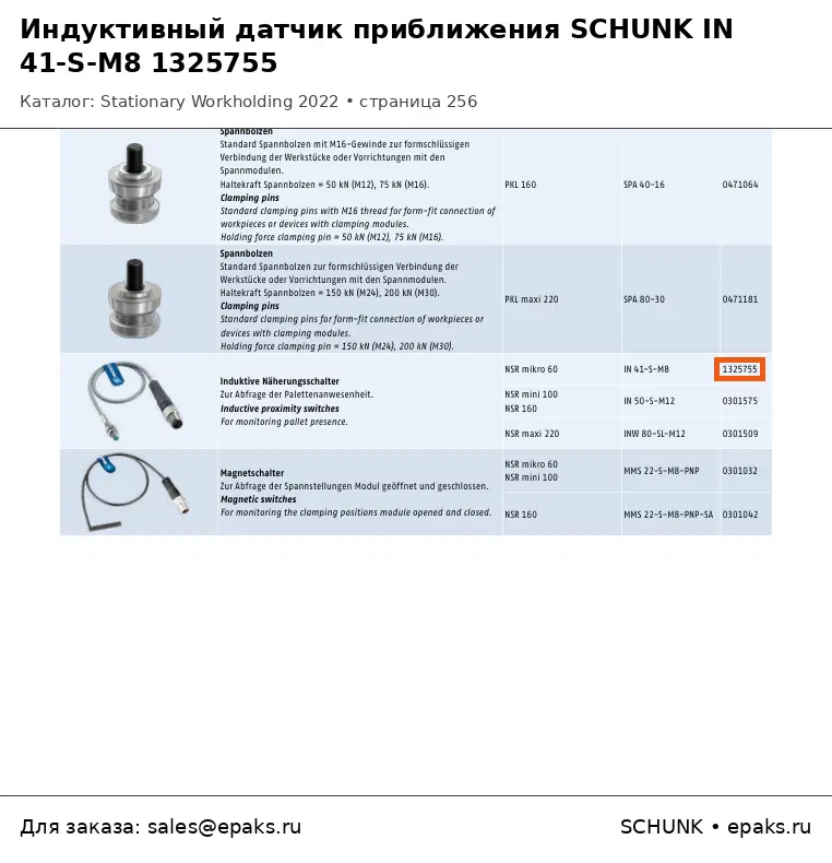 SCHUNK 1325755