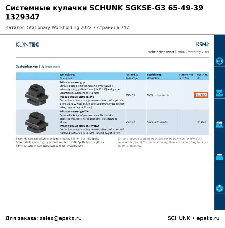 SCHUNK 1329347