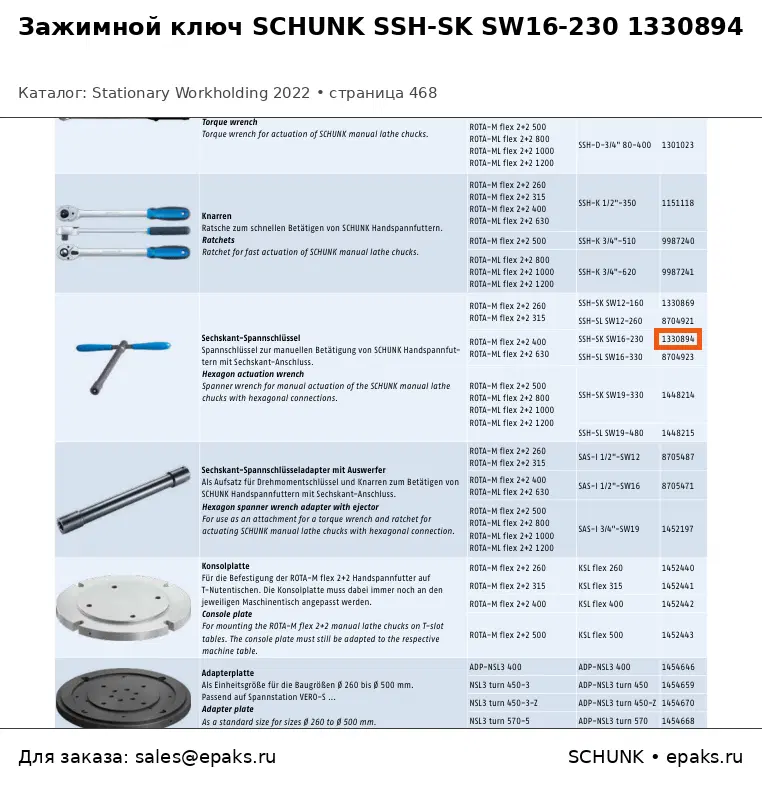 SCHUNK 1330894