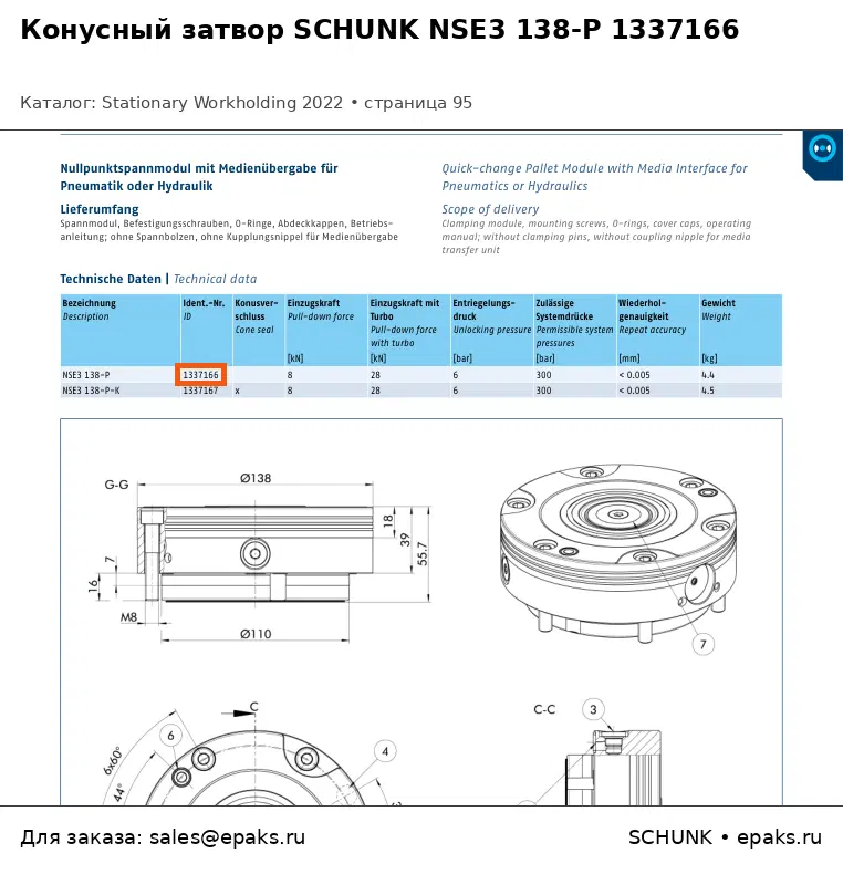 SCHUNK 1337166