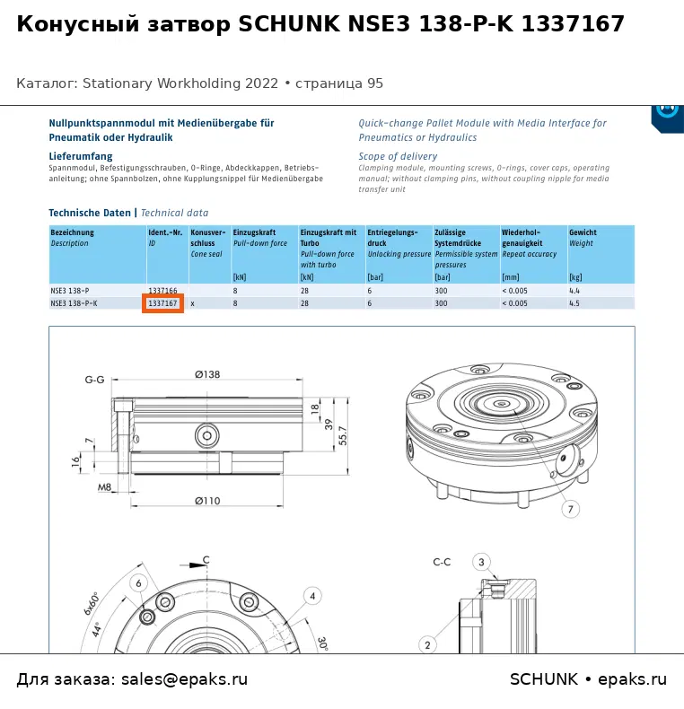 SCHUNK 1337167