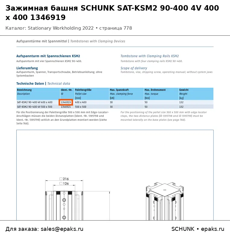 SCHUNK 1346919