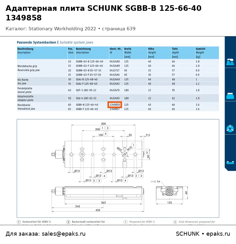 SCHUNK 1349858