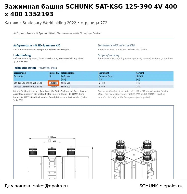 SCHUNK 1352193