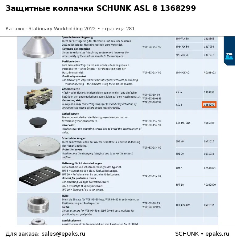 SCHUNK 1368299