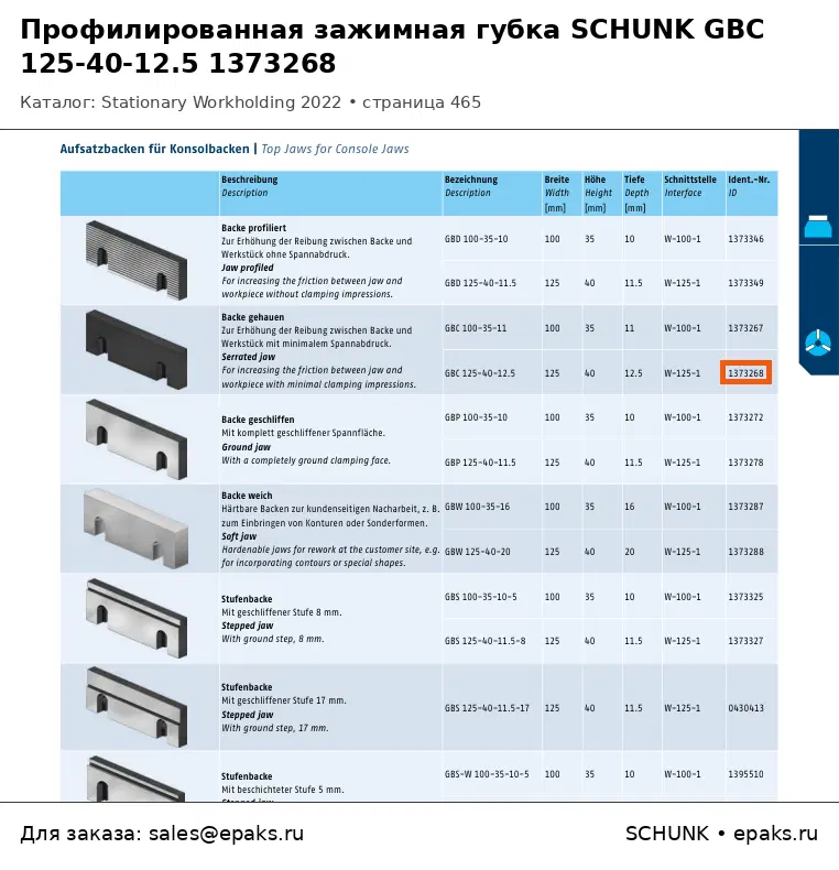 SCHUNK 1373268