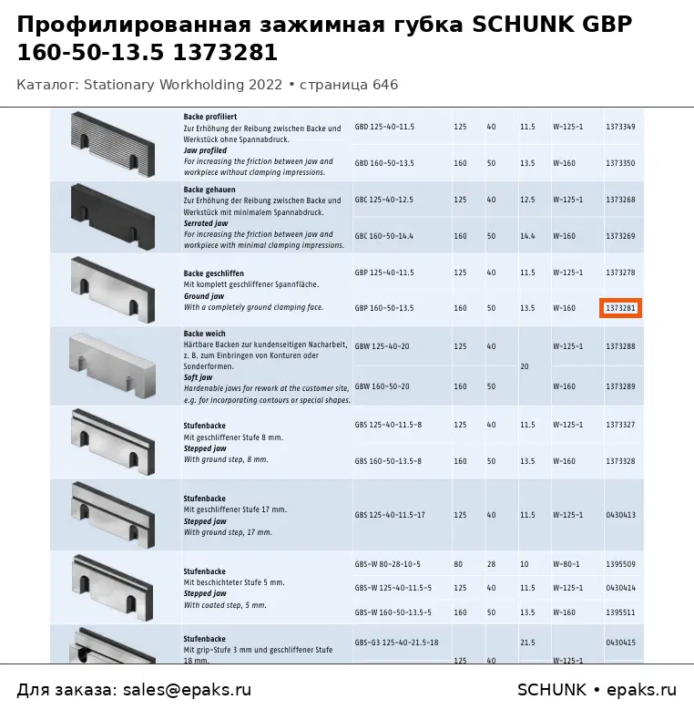 SCHUNK 1373281