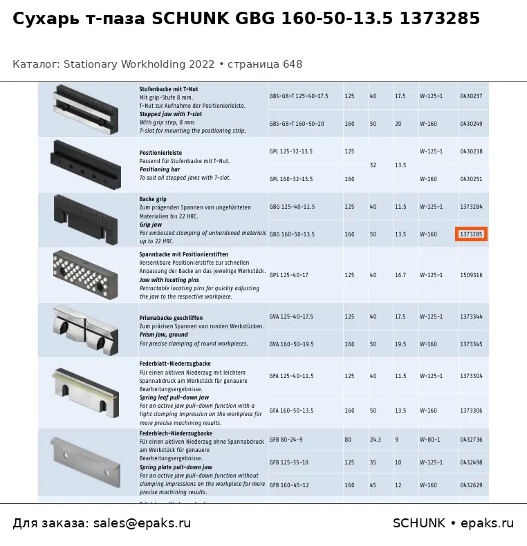SCHUNK 1373285