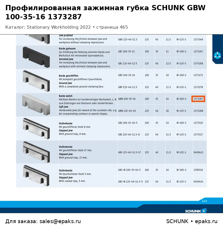 SCHUNK 1373287