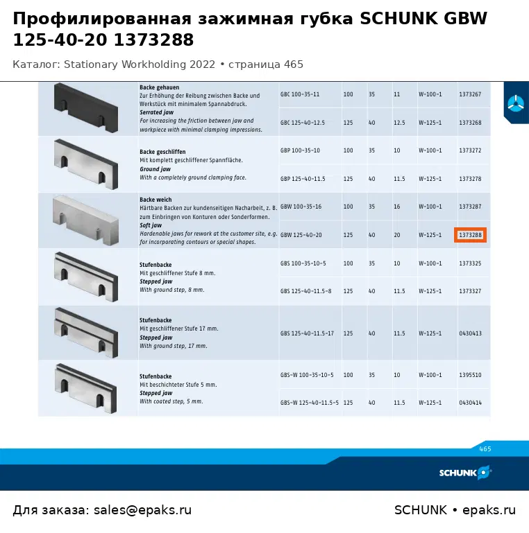 SCHUNK 1373288