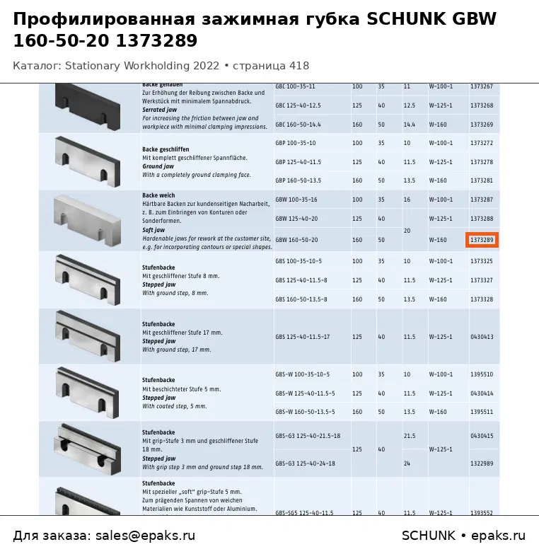 SCHUNK 1373289