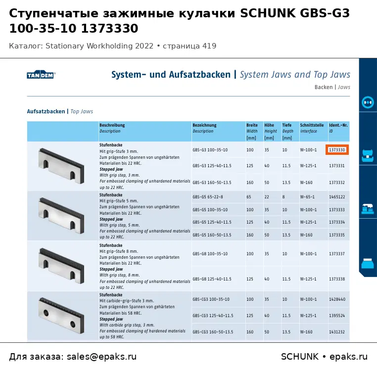 SCHUNK 1373330