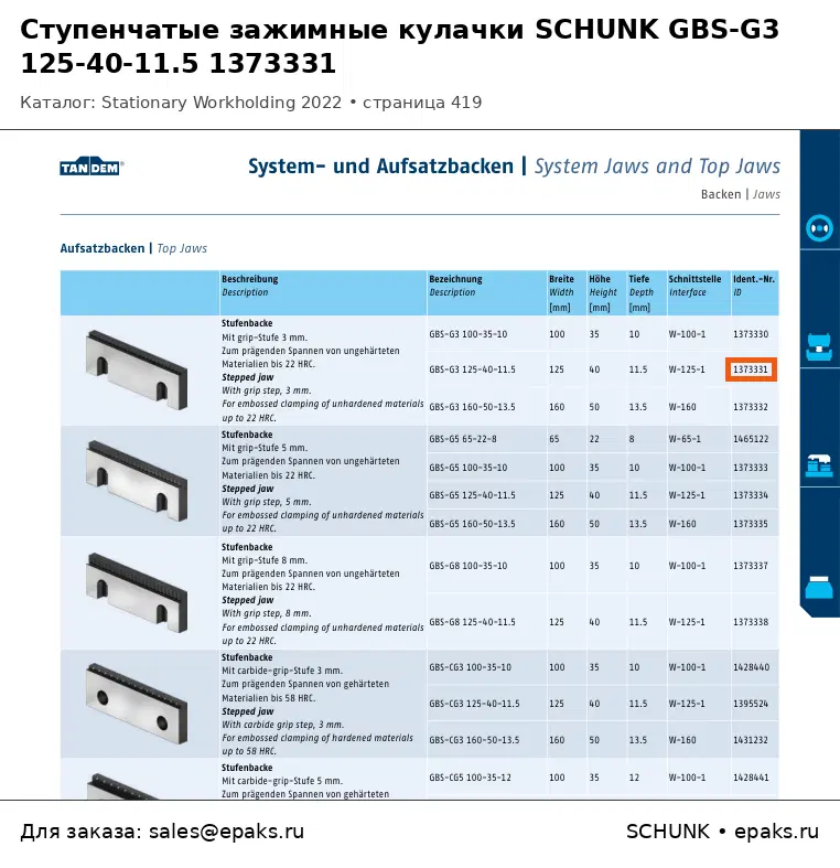 SCHUNK 1373331