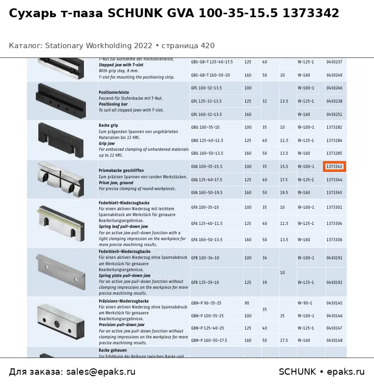 SCHUNK 1373342