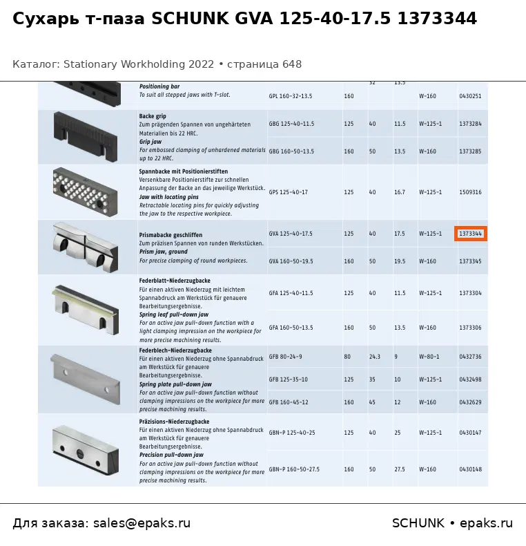 SCHUNK 1373344