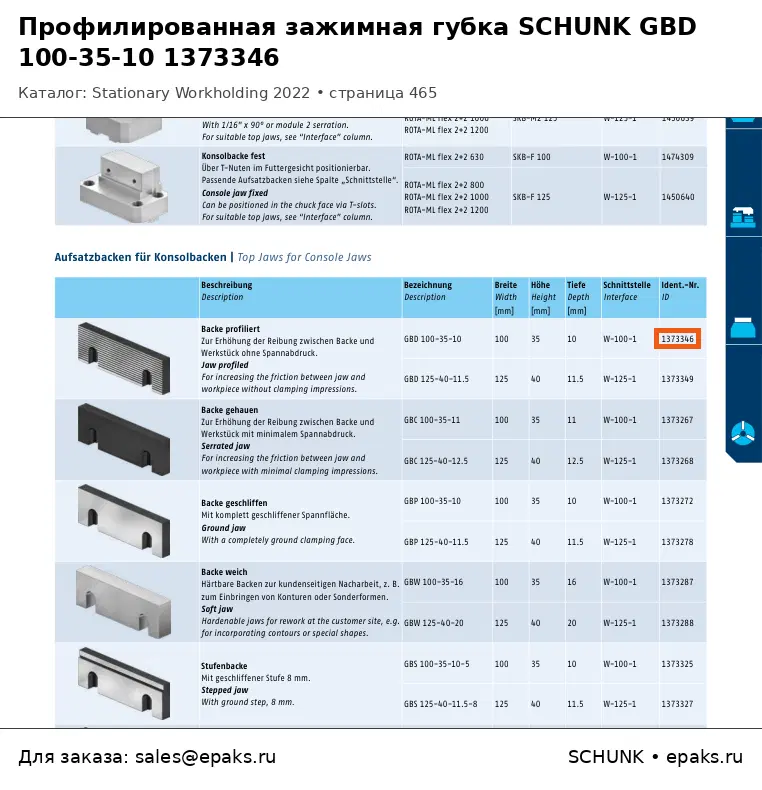 SCHUNK 1373346