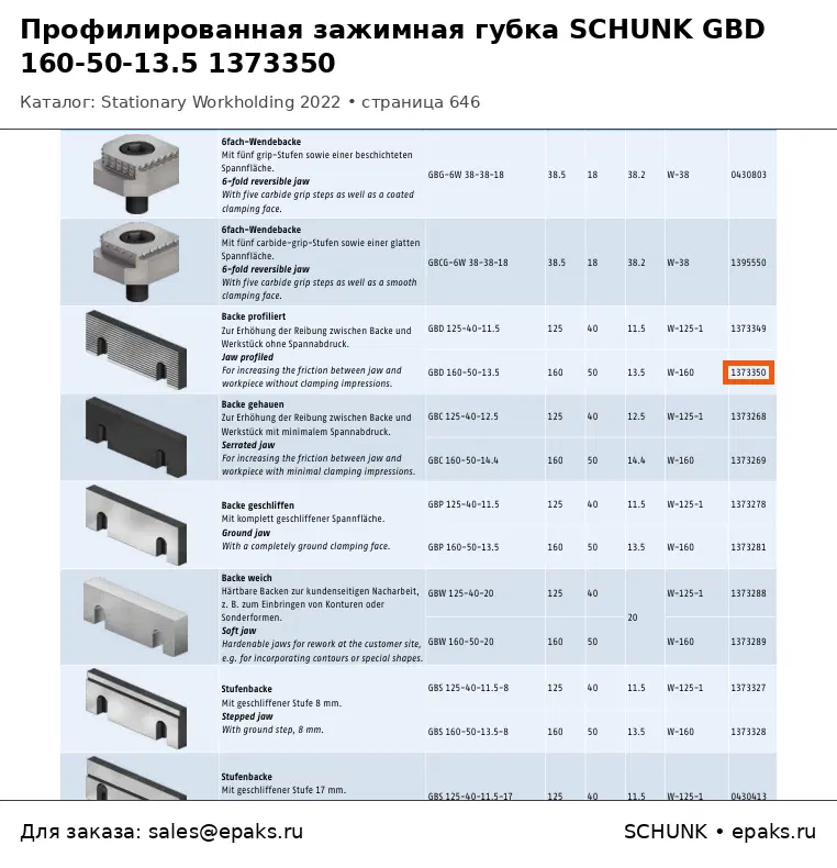 SCHUNK 1373350