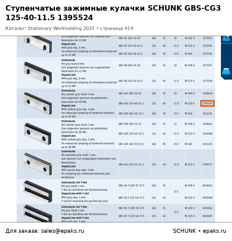 SCHUNK 1395524