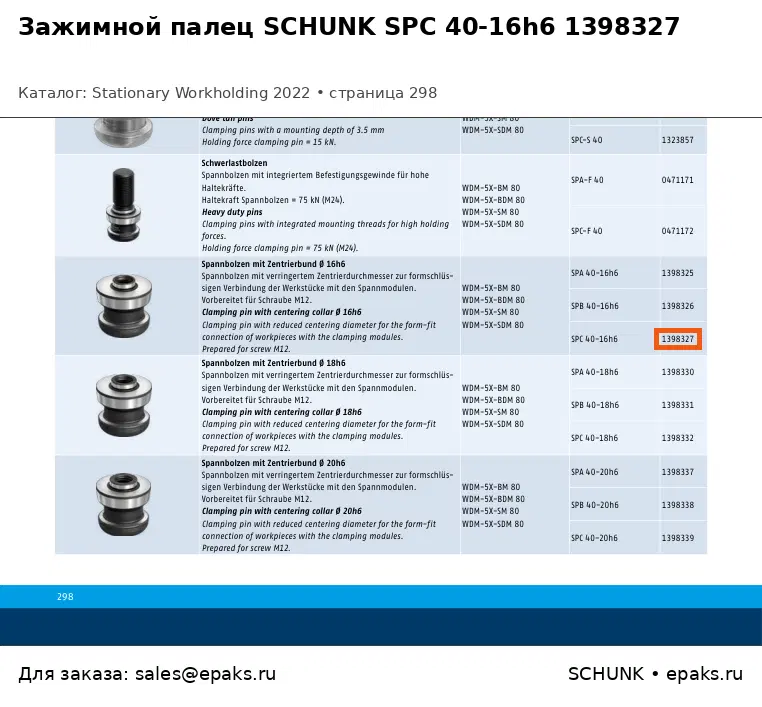 SCHUNK 1398327