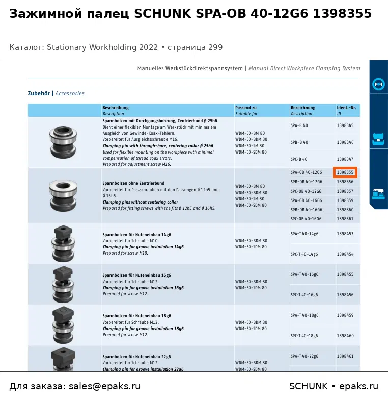 SCHUNK 1398355