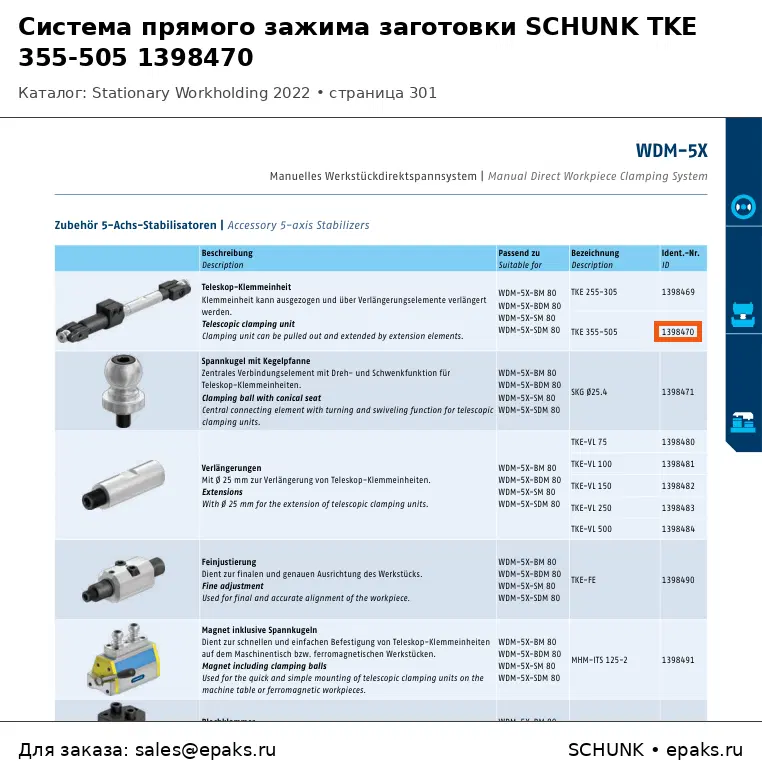 SCHUNK 1398470